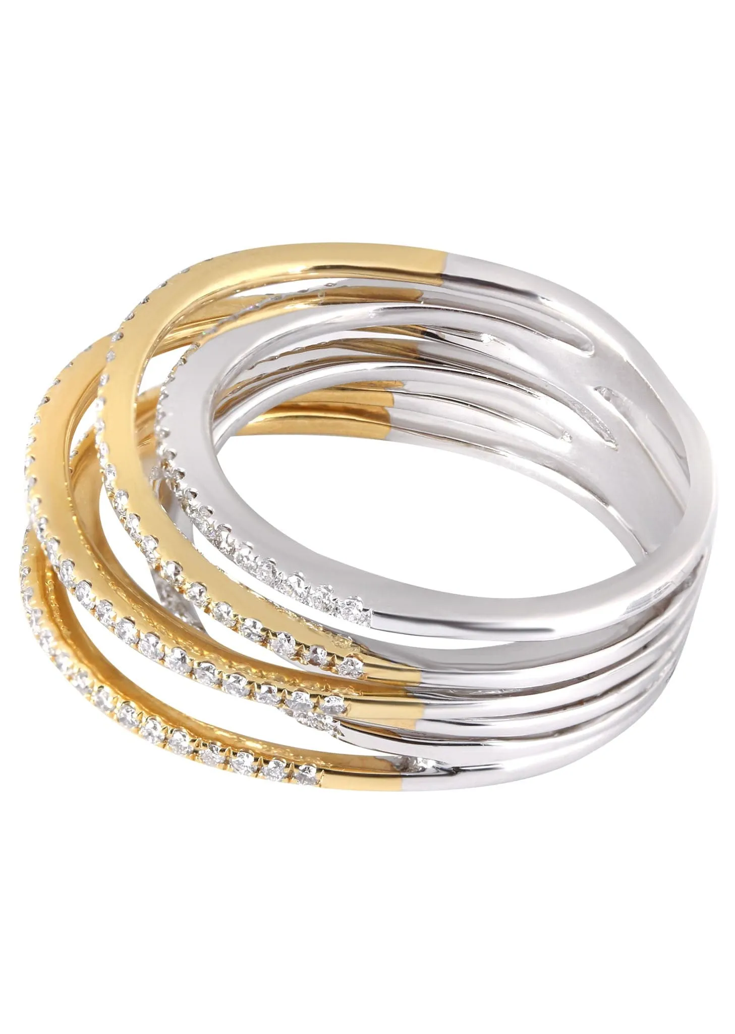 14K Ladies Diamond Cocktail Ring | 0.81 Carats | 7.92 Grams