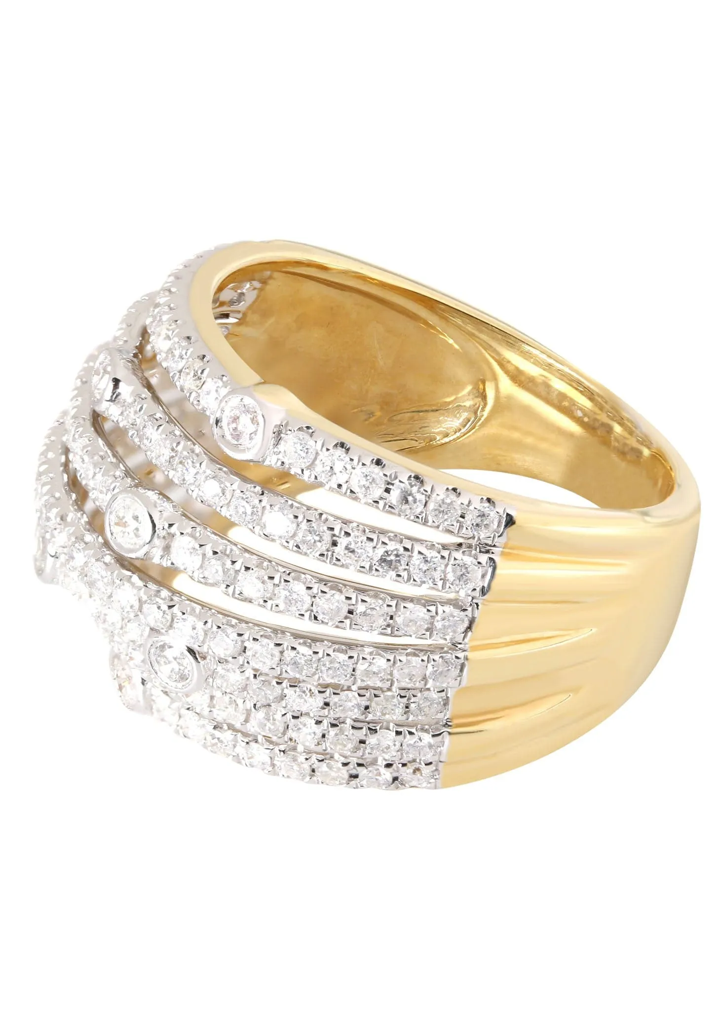 14K Ladies Diamond Cocktail Ring | 1.85 Carats | 7.71 Grams