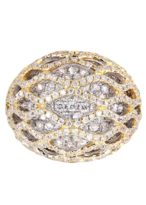 14K Ladies Diamond Cocktail Ring | 3.63 Carats | 13.65 Grams