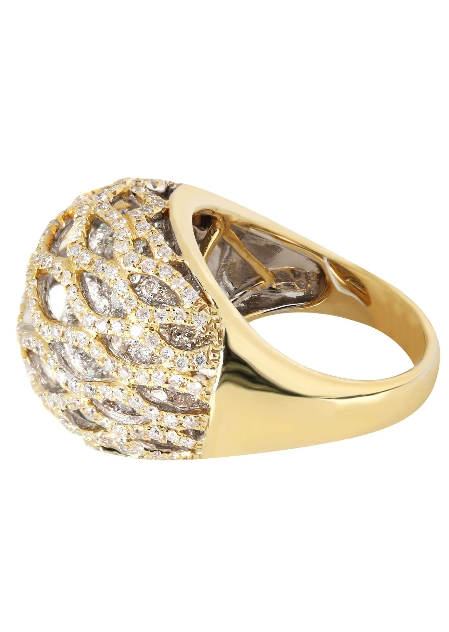 14K Ladies Diamond Cocktail Ring | 3.63 Carats | 13.65 Grams