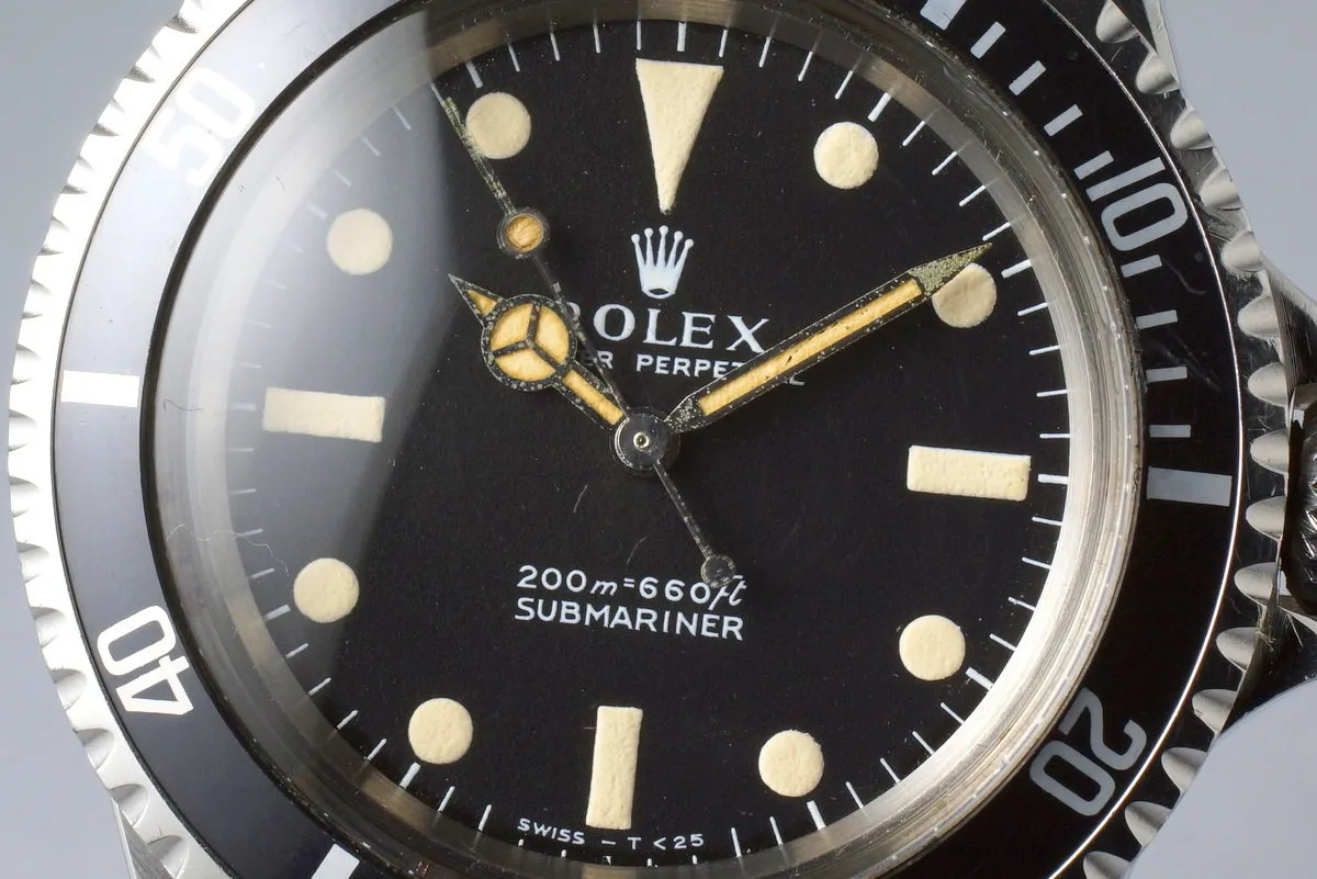 1967 Rolex Submariner 5513 Meters First