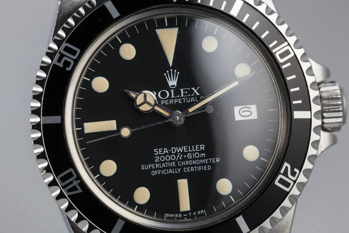 1983 Rolex Sea-Dweller 1665 With Box and Papers