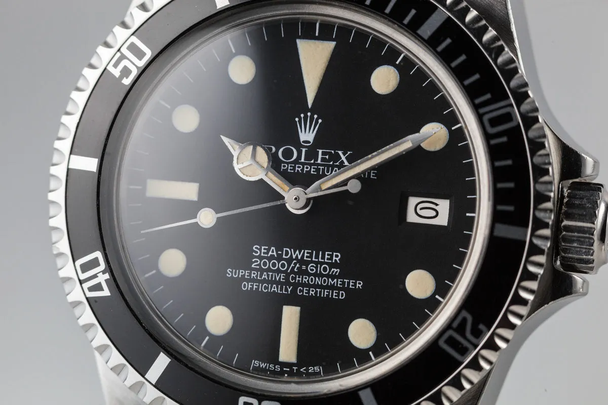 1983 Rolex Sea-Dweller 1665 With Box and Papers