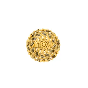 22K Antique Yellow Gold Cocktail Ring (6 grams)