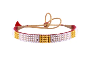 22k Opulent Tushi Gold & Pearl Choker