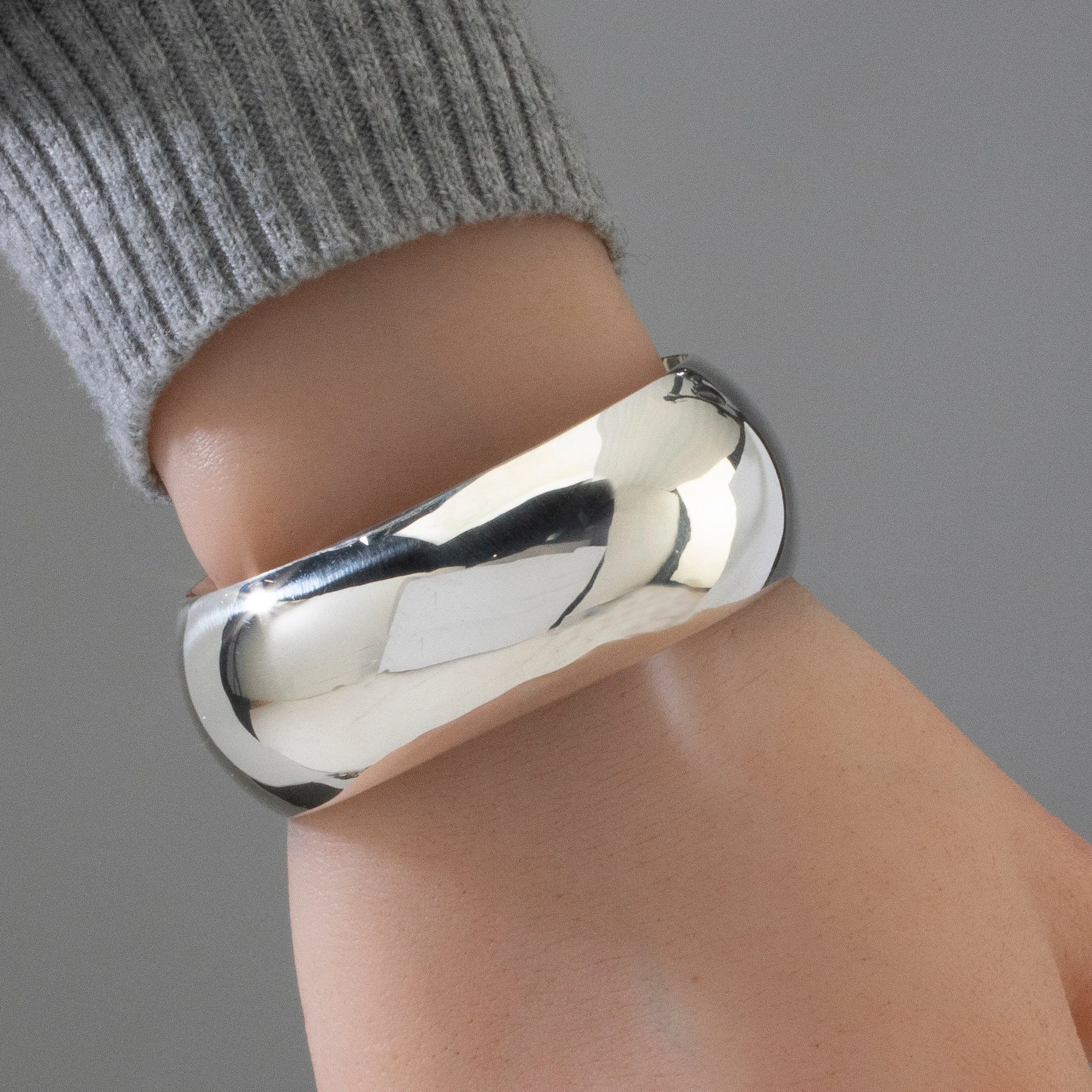 925 Sterling Silver Navajo USA Native American Made Cuff