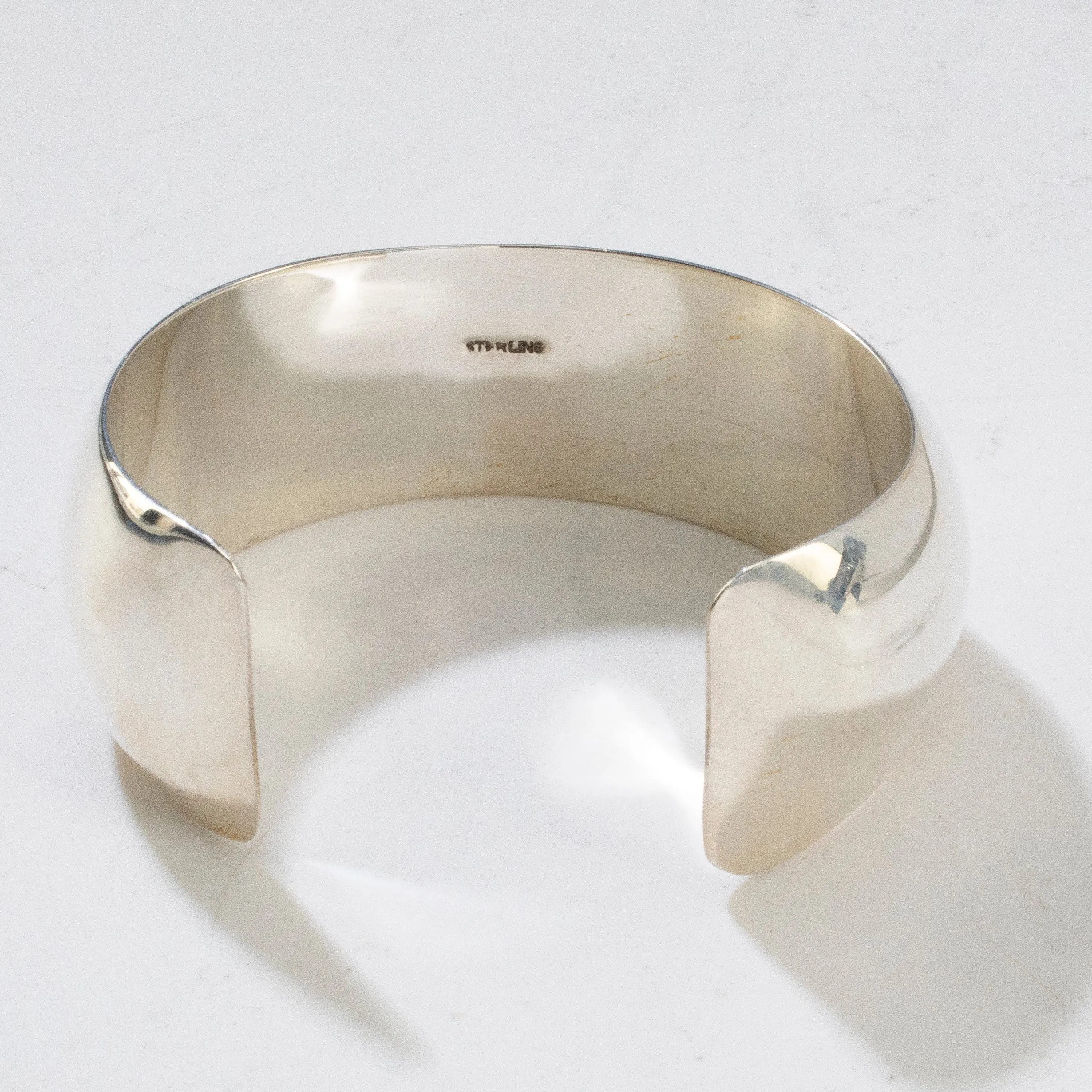 925 Sterling Silver Navajo USA Native American Made Cuff