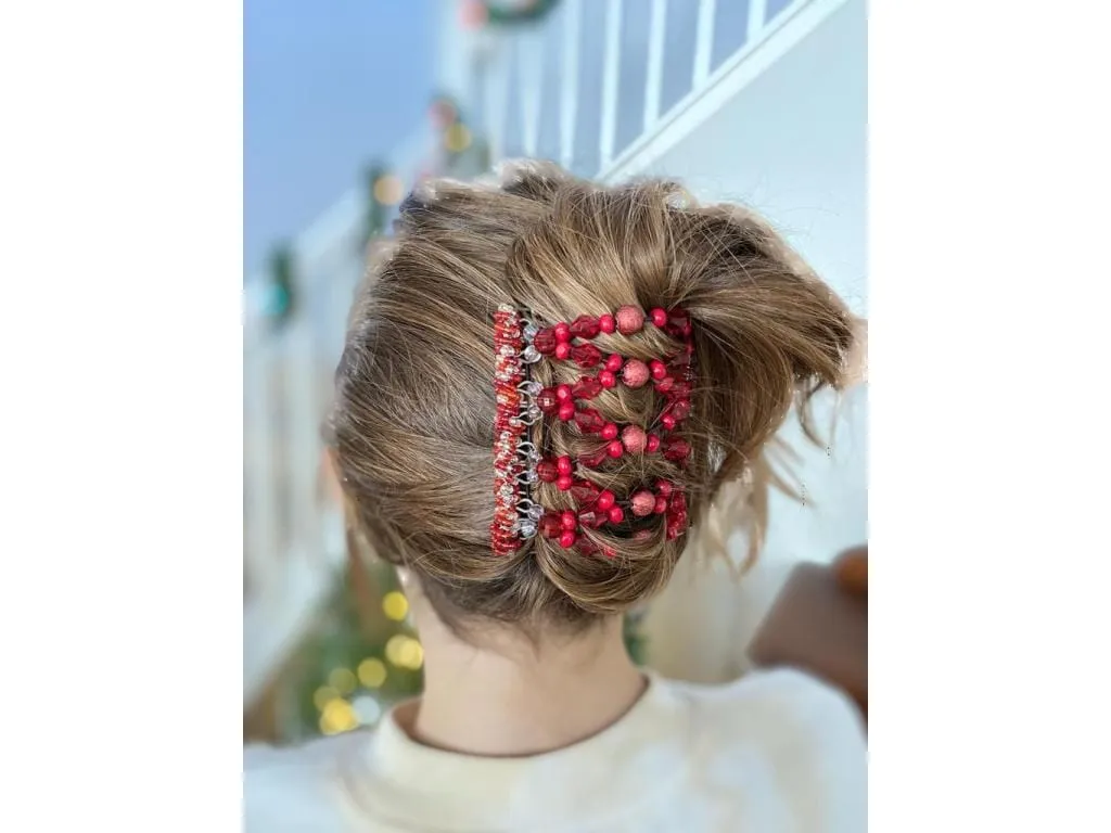 African Butterfly Wire Hair Clip  - 9 Tong 580