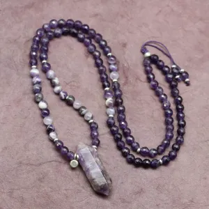 Amethyst Chakra Energy Mala