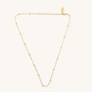 Ashley Gold Ball Choker