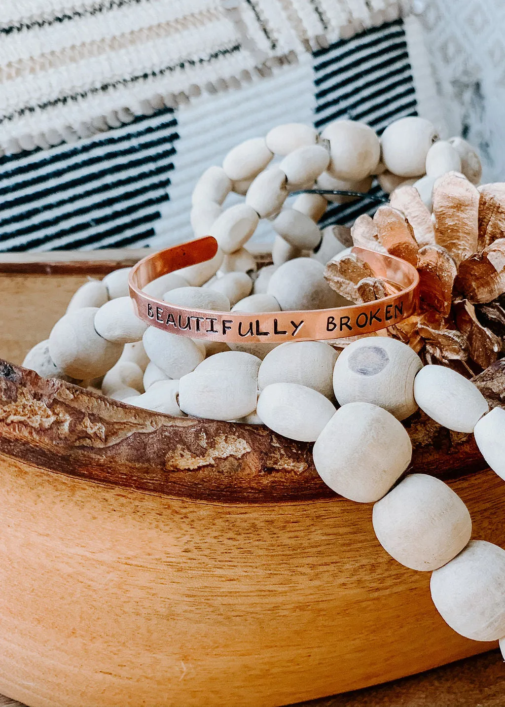 Beautifully Broken Cuff Bracelet