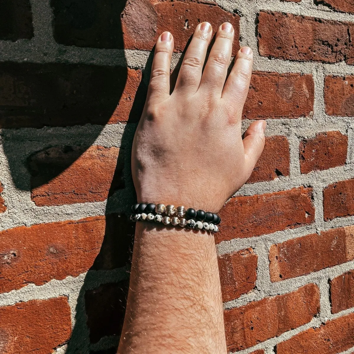 Black Onyx Bead Bracelet