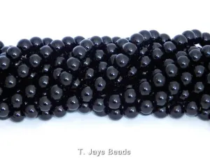 Black Onyx | Round Beads | 12mm | A Grade