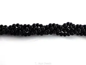 Black Onyx | Round Beads | 2mm | A Grade