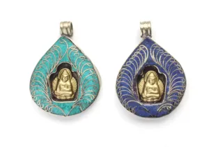 Bodhi Leaf Shakyamuni Buddha Pendant