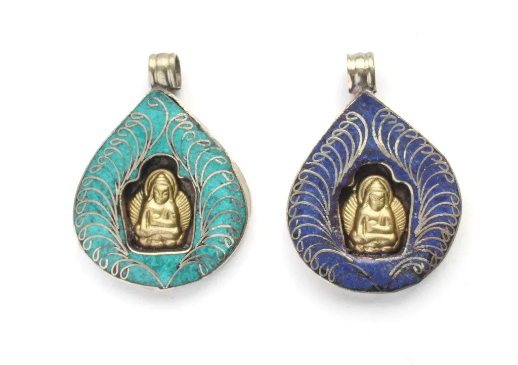 Bodhi Leaf Shakyamuni Buddha Pendant