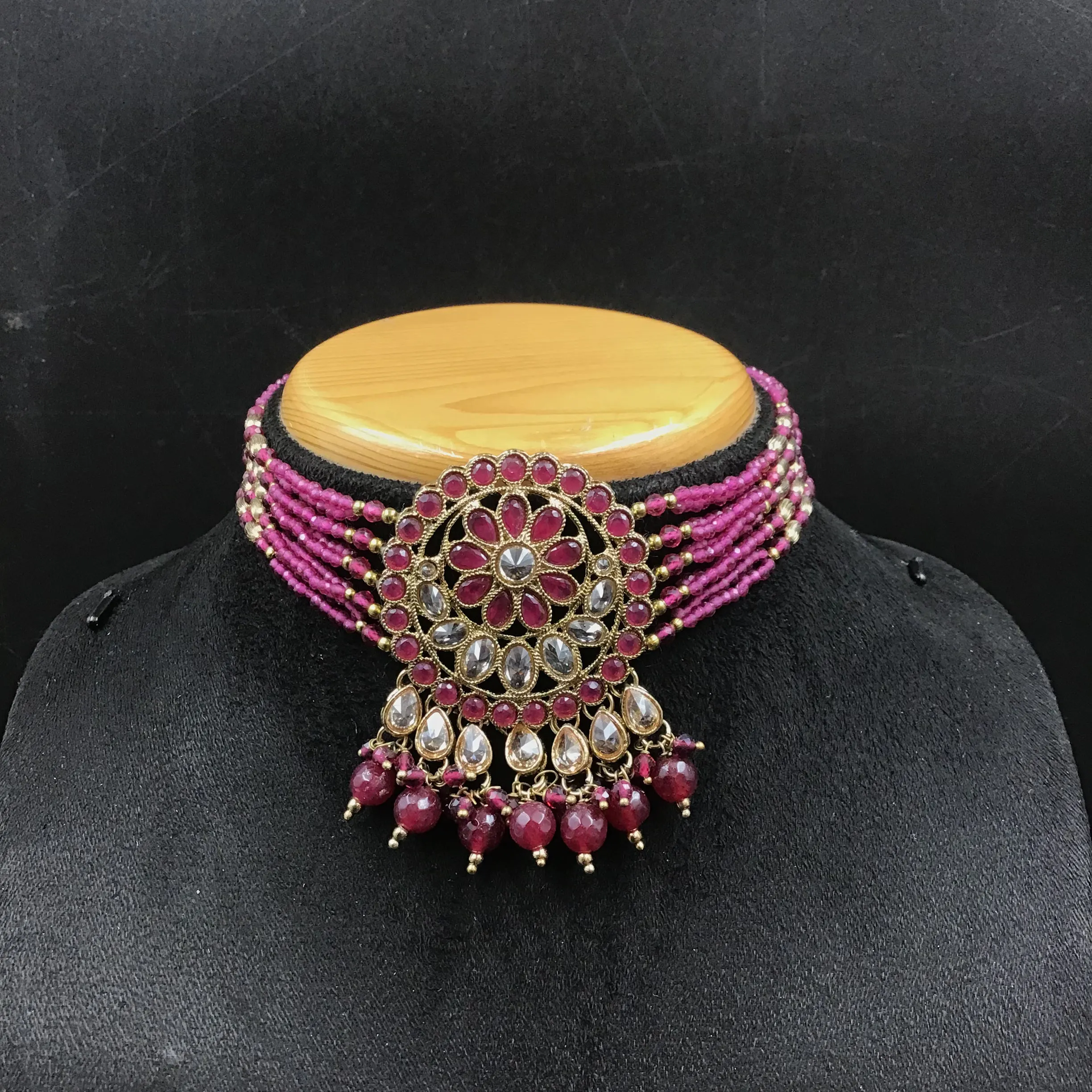 Choker Antique Necklace Set 6920-28