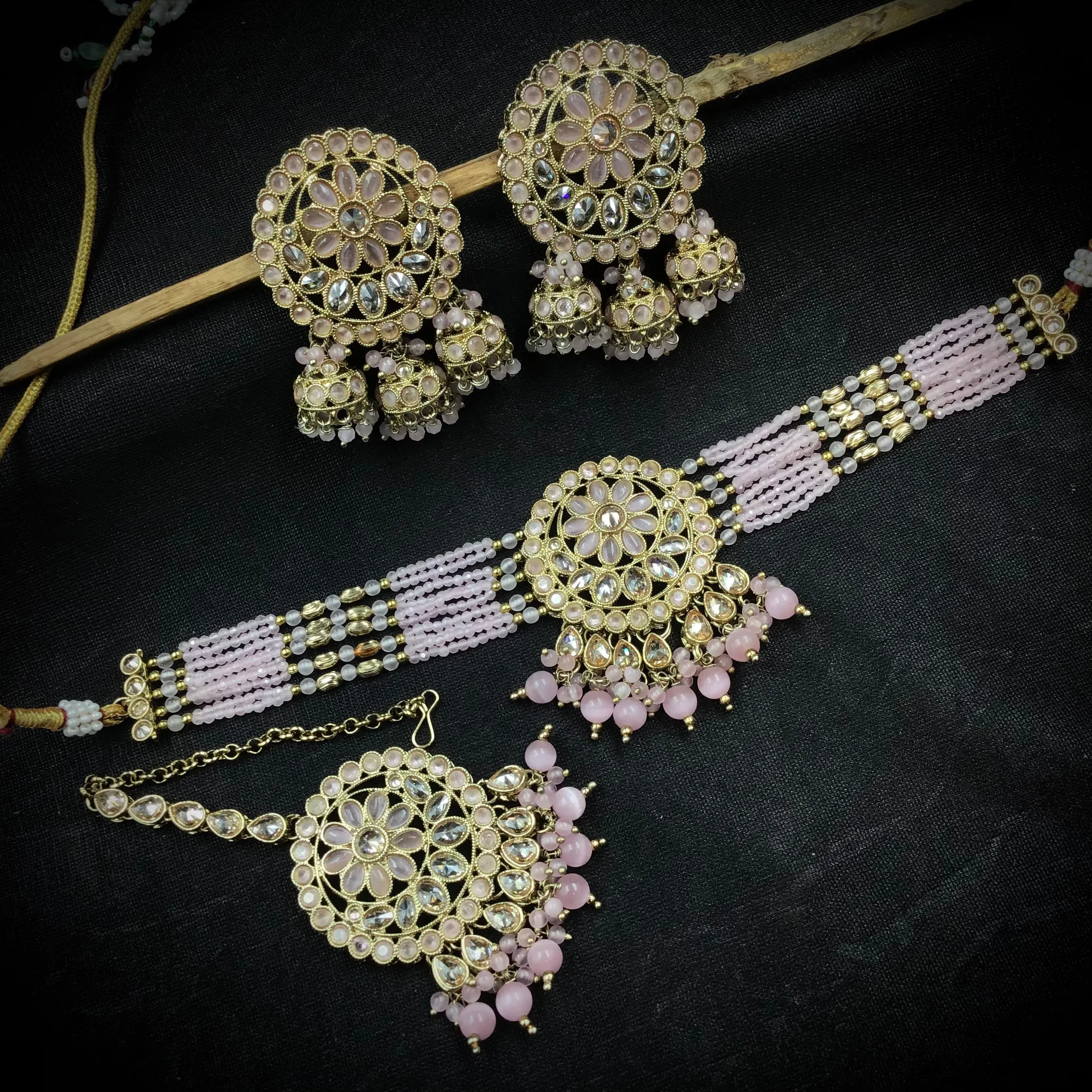 Choker Antique Necklace Set 6920-28