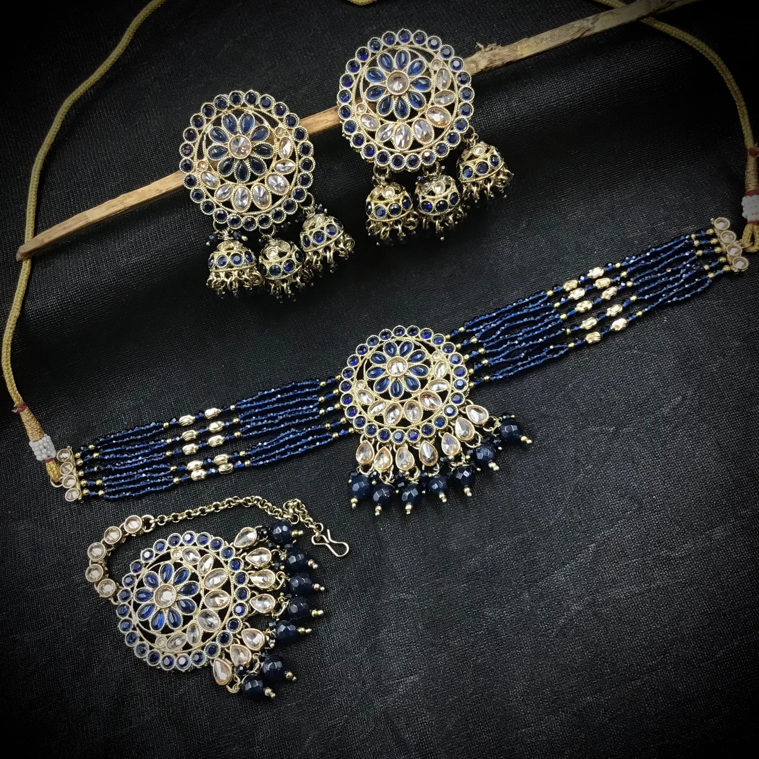 Choker Antique Necklace Set 6920-28