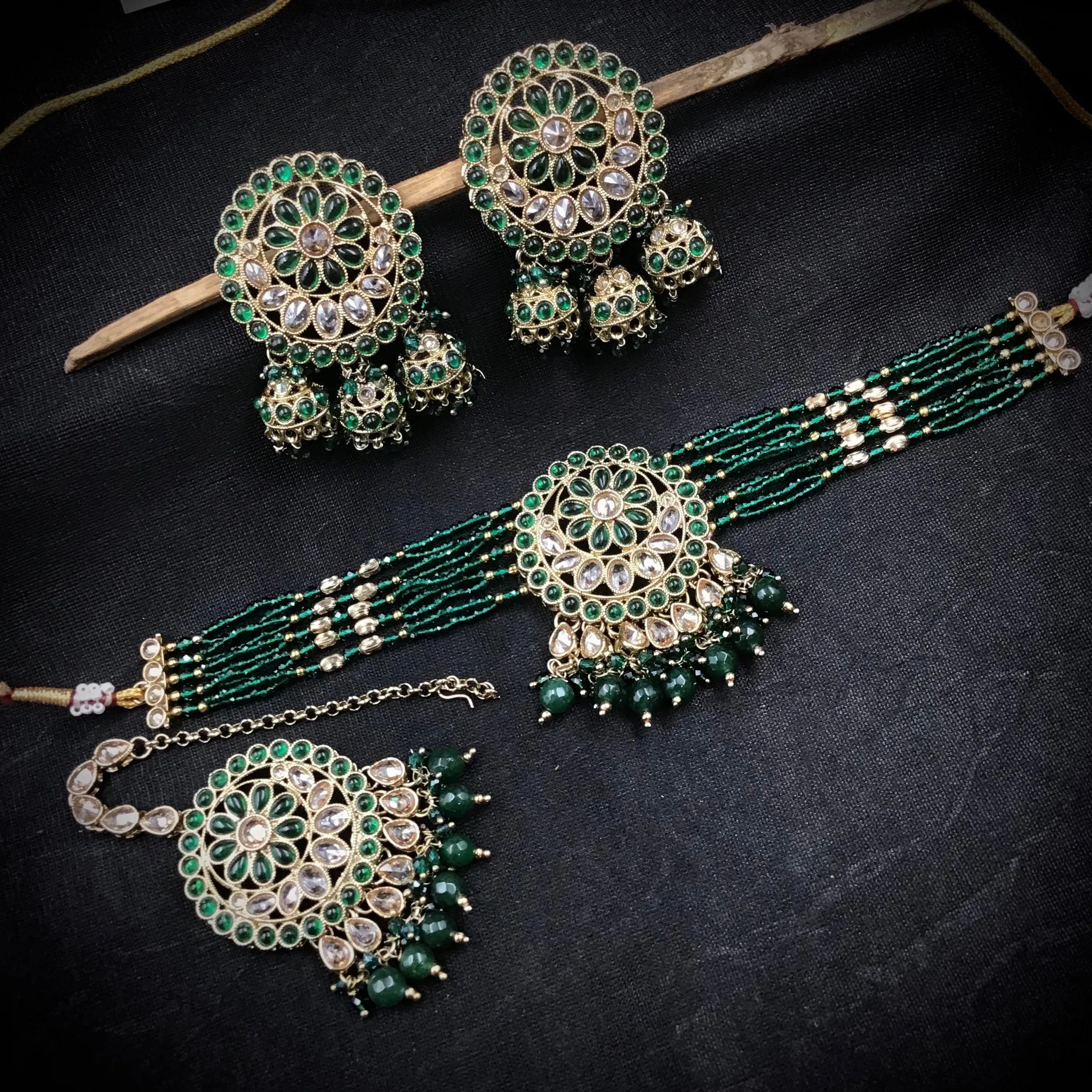 Choker Antique Necklace Set 6920-28