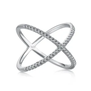 Criss Cross X Ring