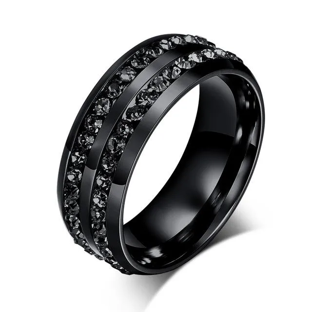 Crystal Roads Gold Ring