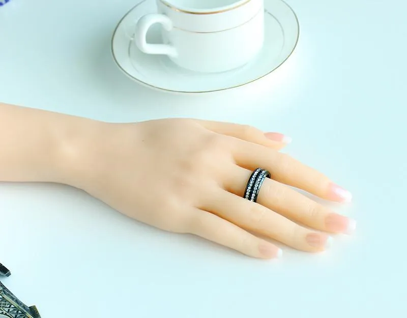 Crystal Roads Gold Ring