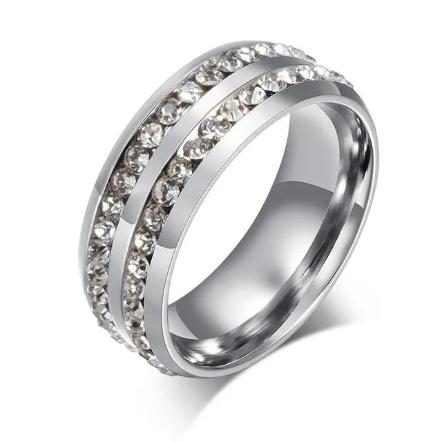 Crystal Roads Gold Ring