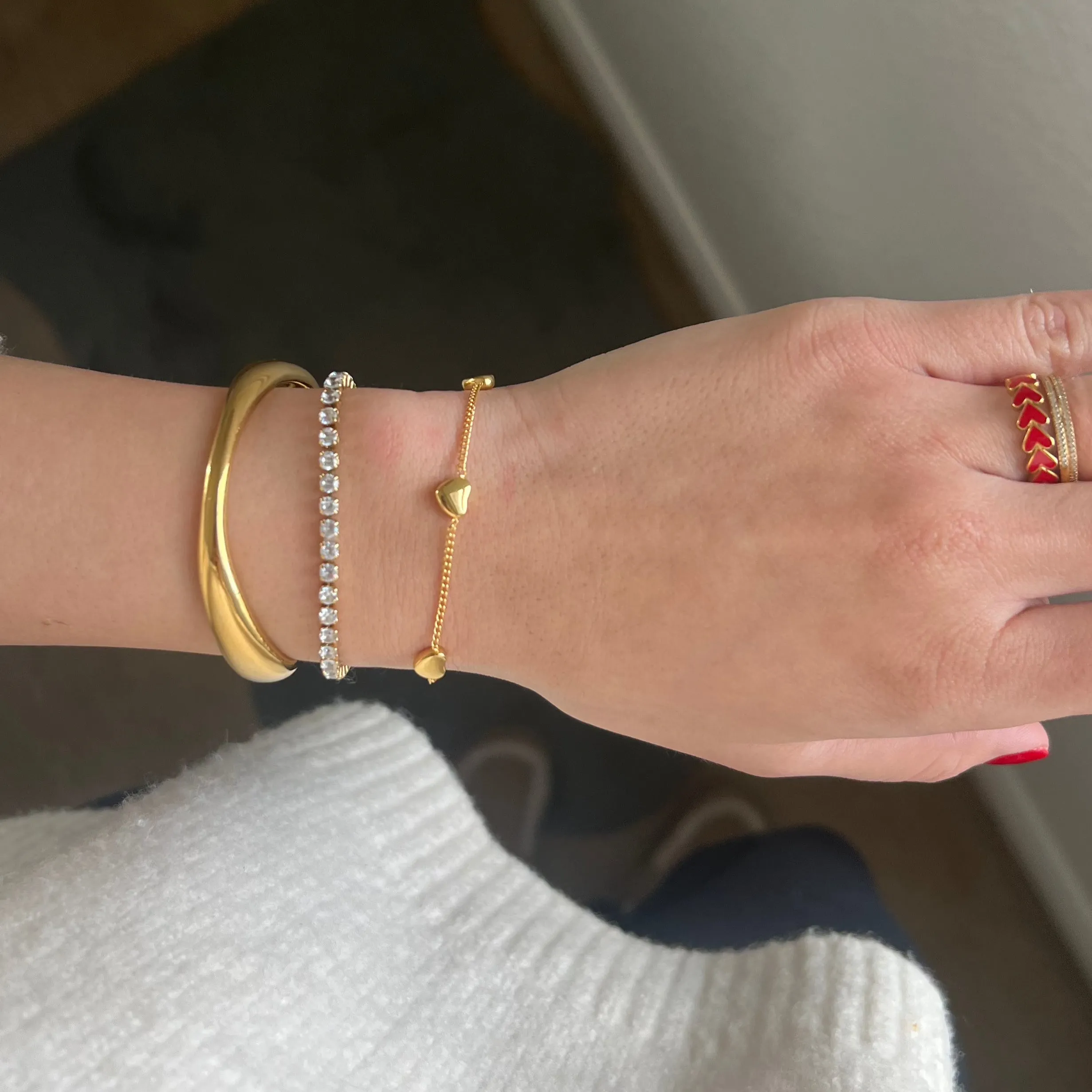 Curved Cuff Bracelet