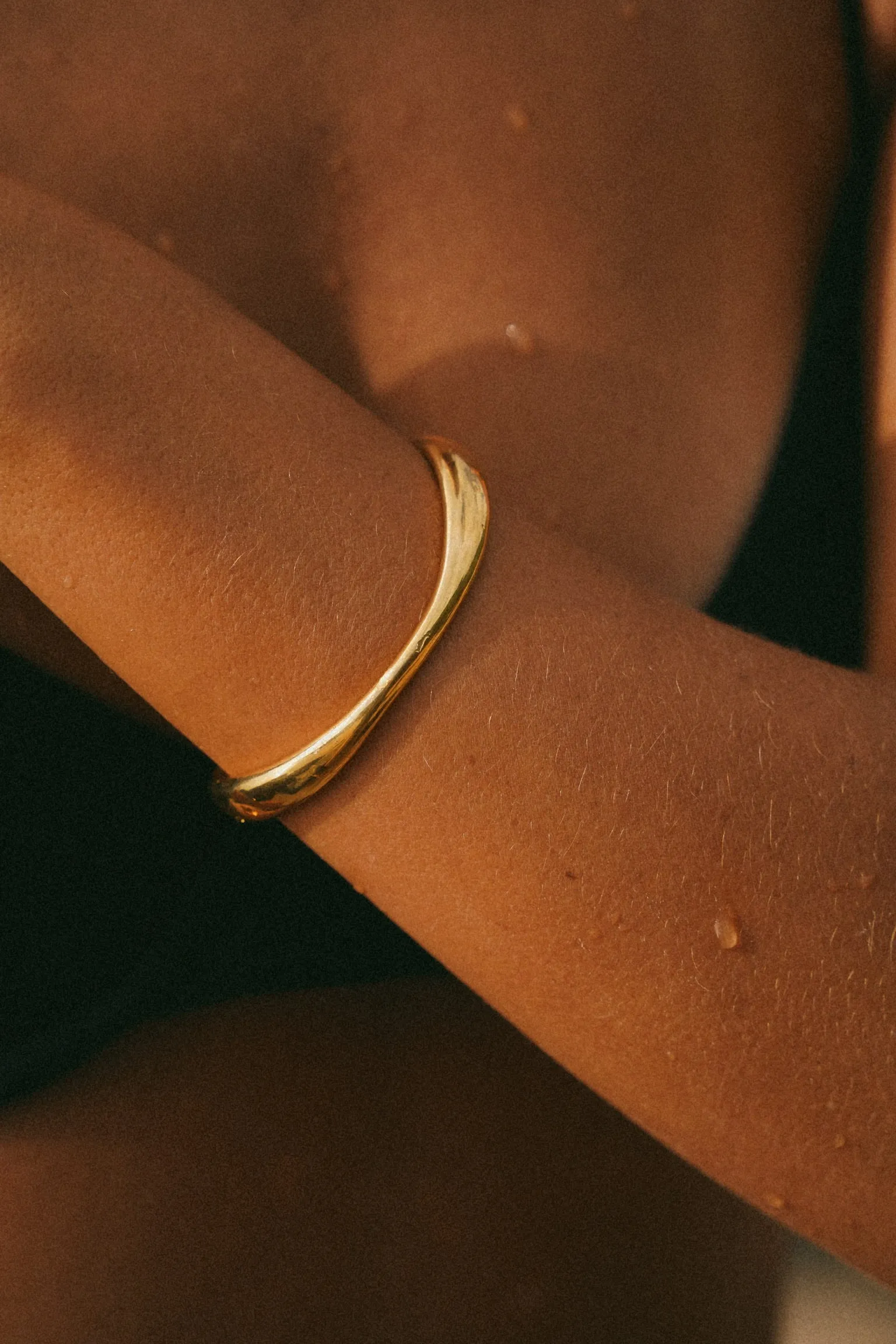 Curved Cuff Bracelet