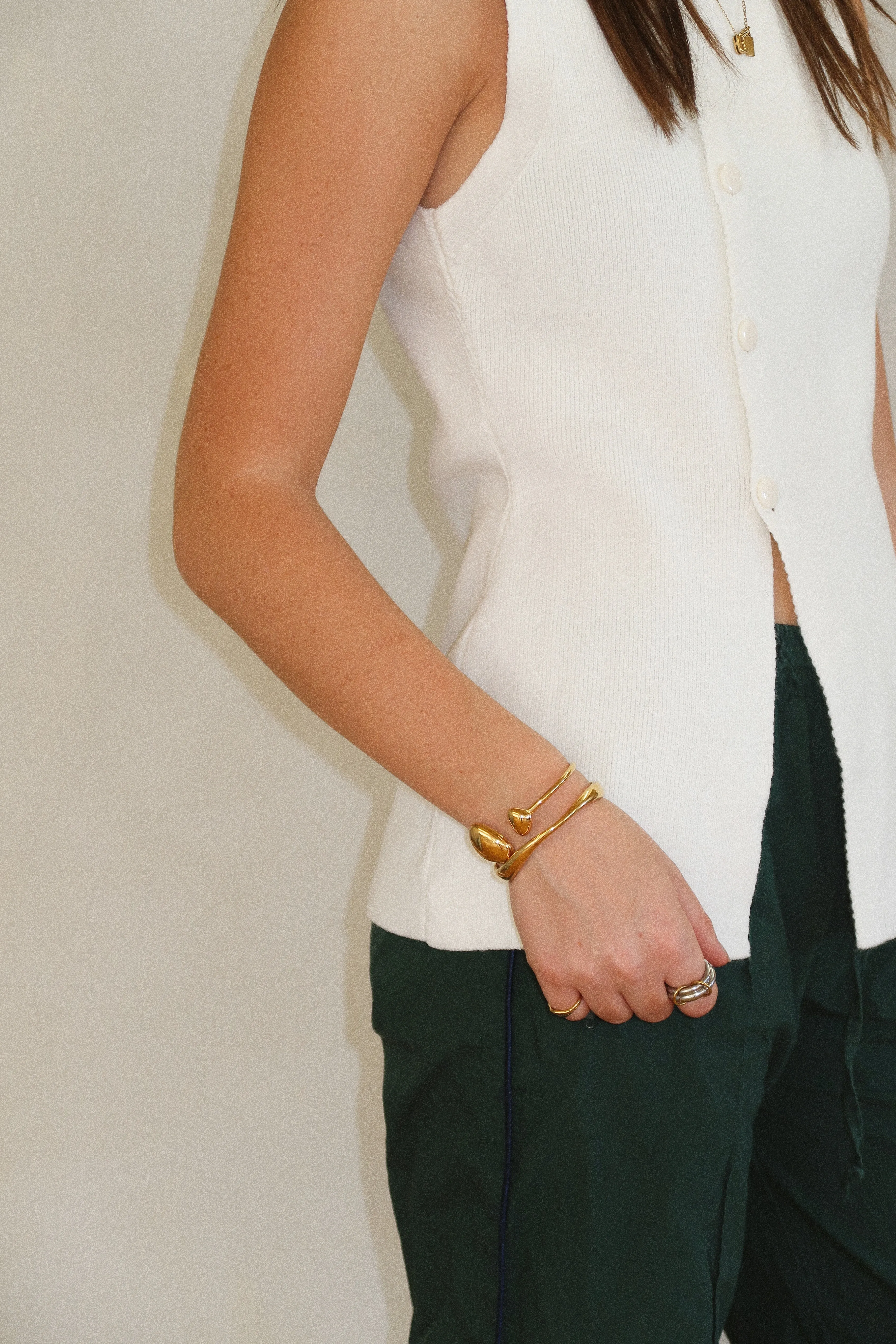 Curved Cuff Bracelet