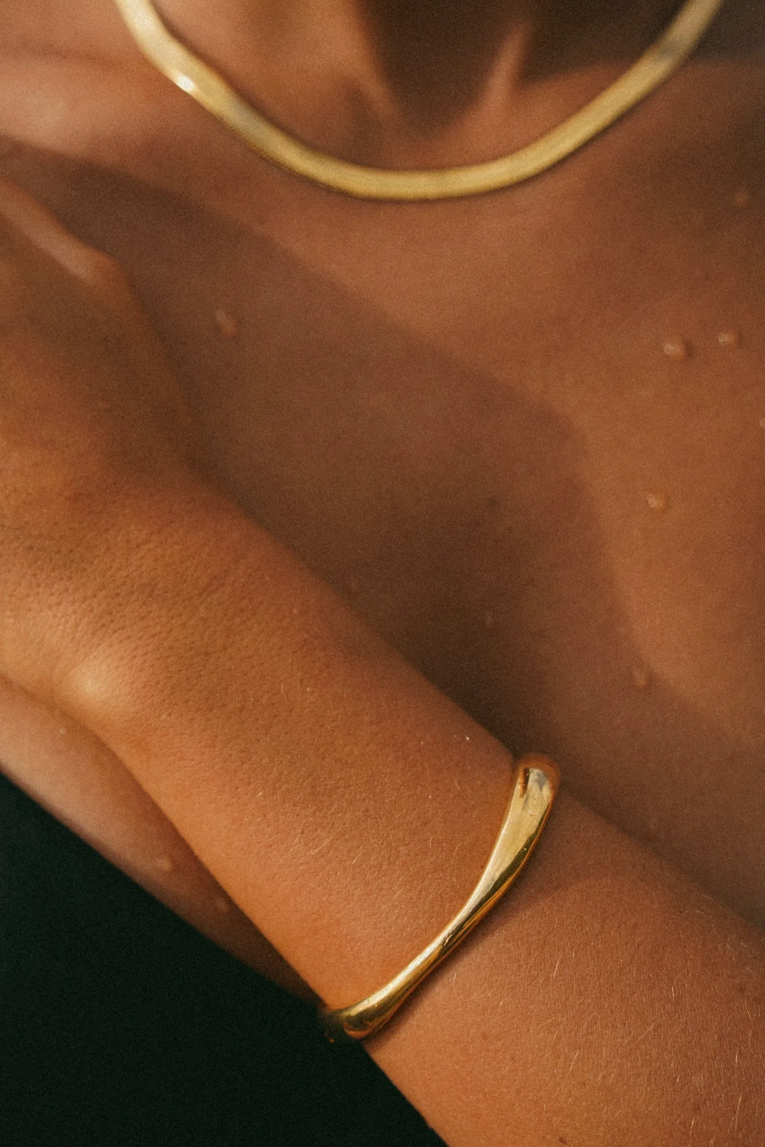 Curved Cuff Bracelet