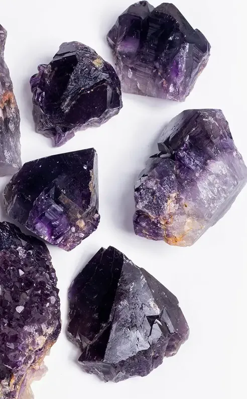 Dark Amethyst Clusters