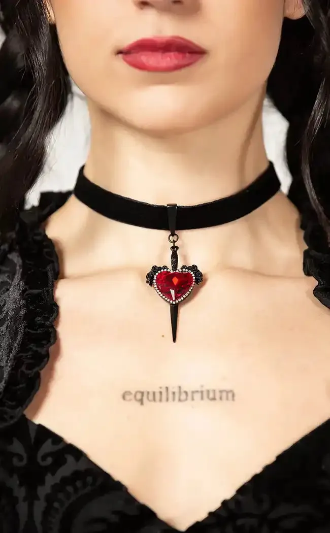 Desolate Velvet Choker