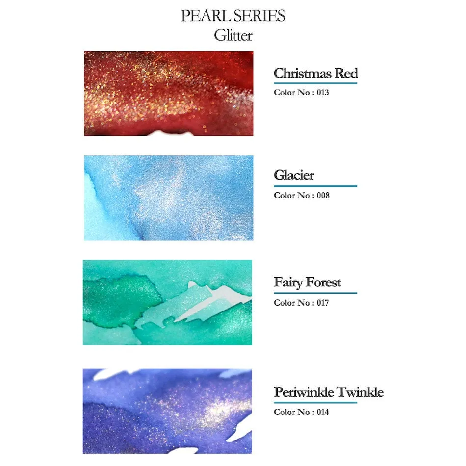 Dominant Industry Ink LAPIS LAZULI Glitter Fountain Pen Ink Handmade Dip Pen Ink Hand Crafted Bottle Ink | 25ml