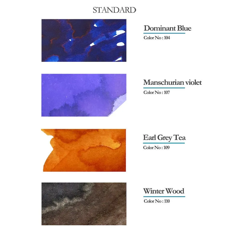 Dominant Industry Ink LAPIS LAZULI Glitter Fountain Pen Ink Handmade Dip Pen Ink Hand Crafted Bottle Ink | 25ml