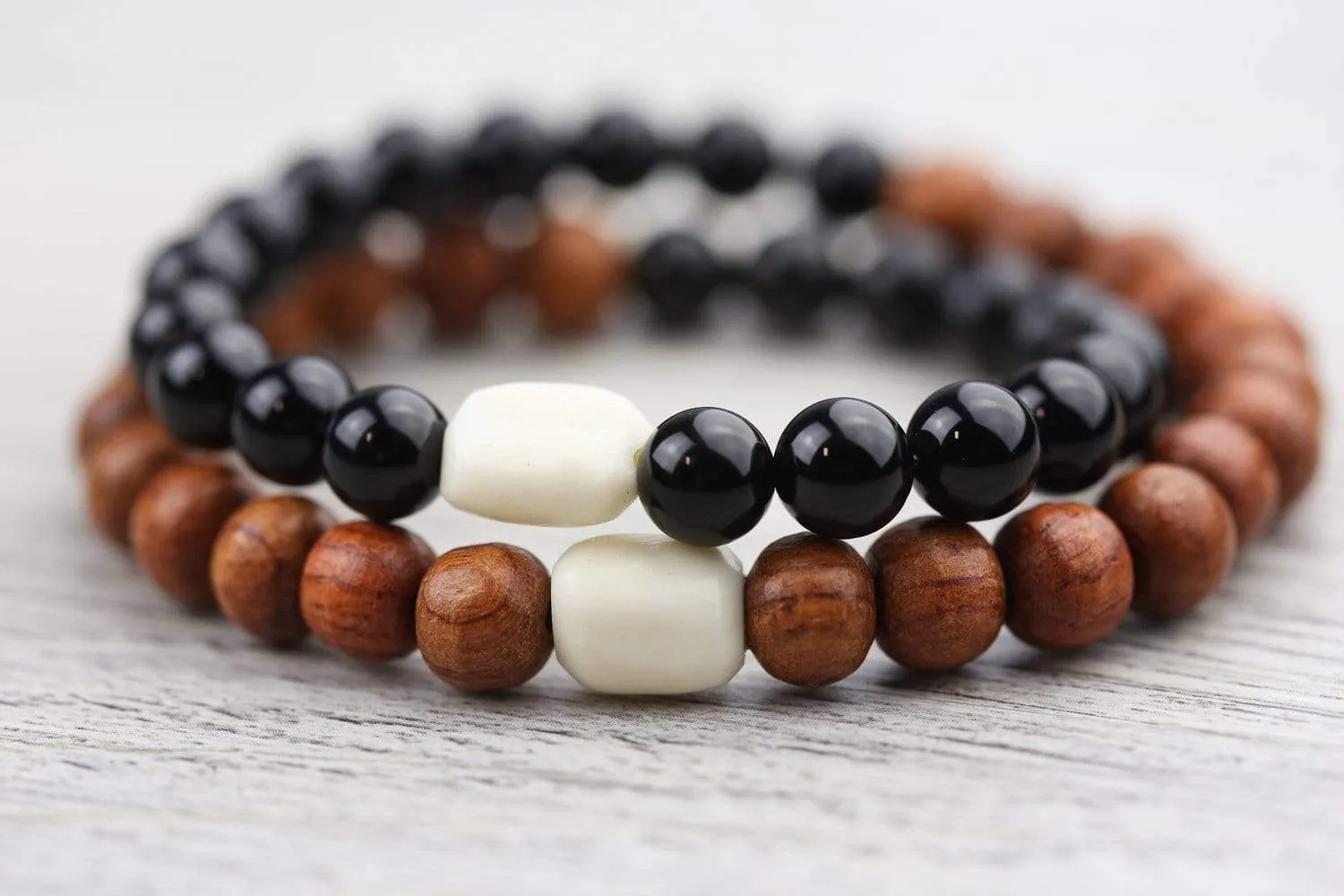 Double Wrap Contemplation Mala
