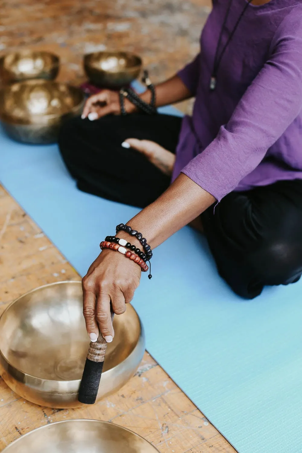 Double Wrap Contemplation Mala