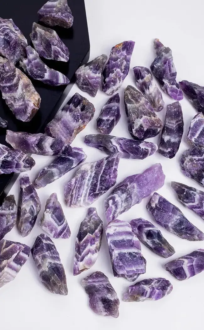 Dream Amethyst Crystal Raw Points