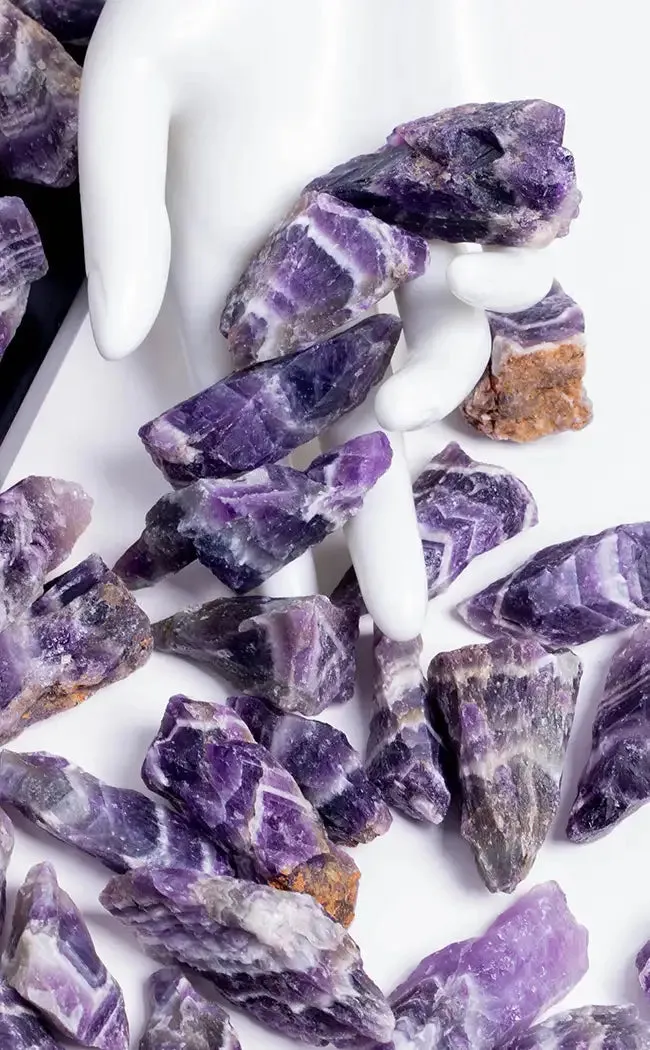 Dream Amethyst Crystal Raw Points