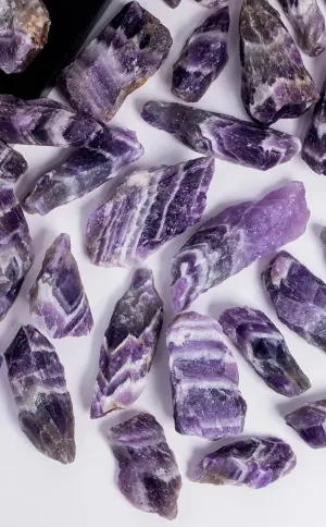 Dream Amethyst Crystal Raw Points