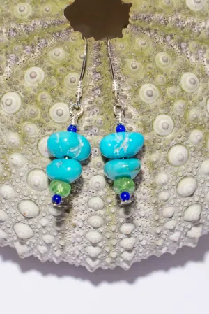 Earrings Gemstone Spring Jungle
