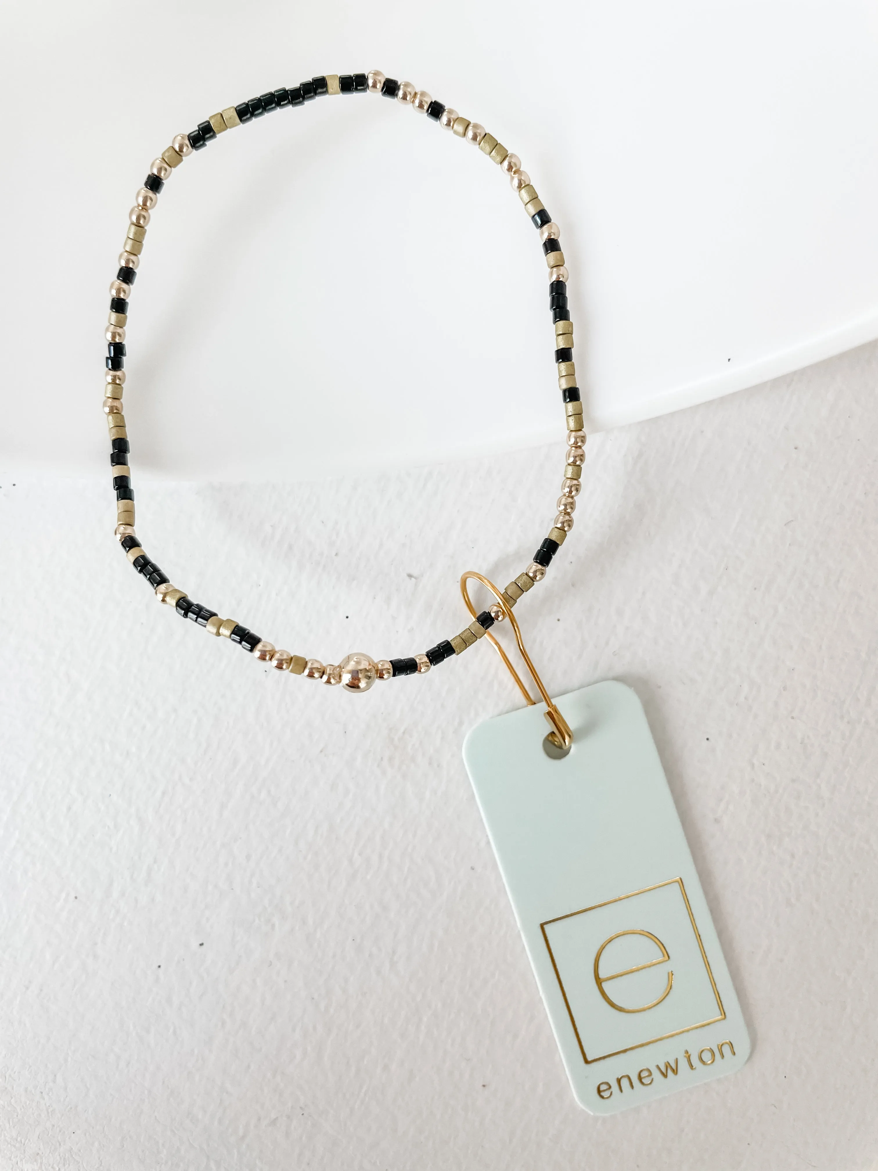 enewton Hope Unwritten Gameday Gold Luster-Onyx Bracelet - Extends
