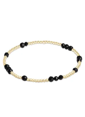 Enewton - Hope Unwritten Gemstone Bracelet - Faceted Onyx