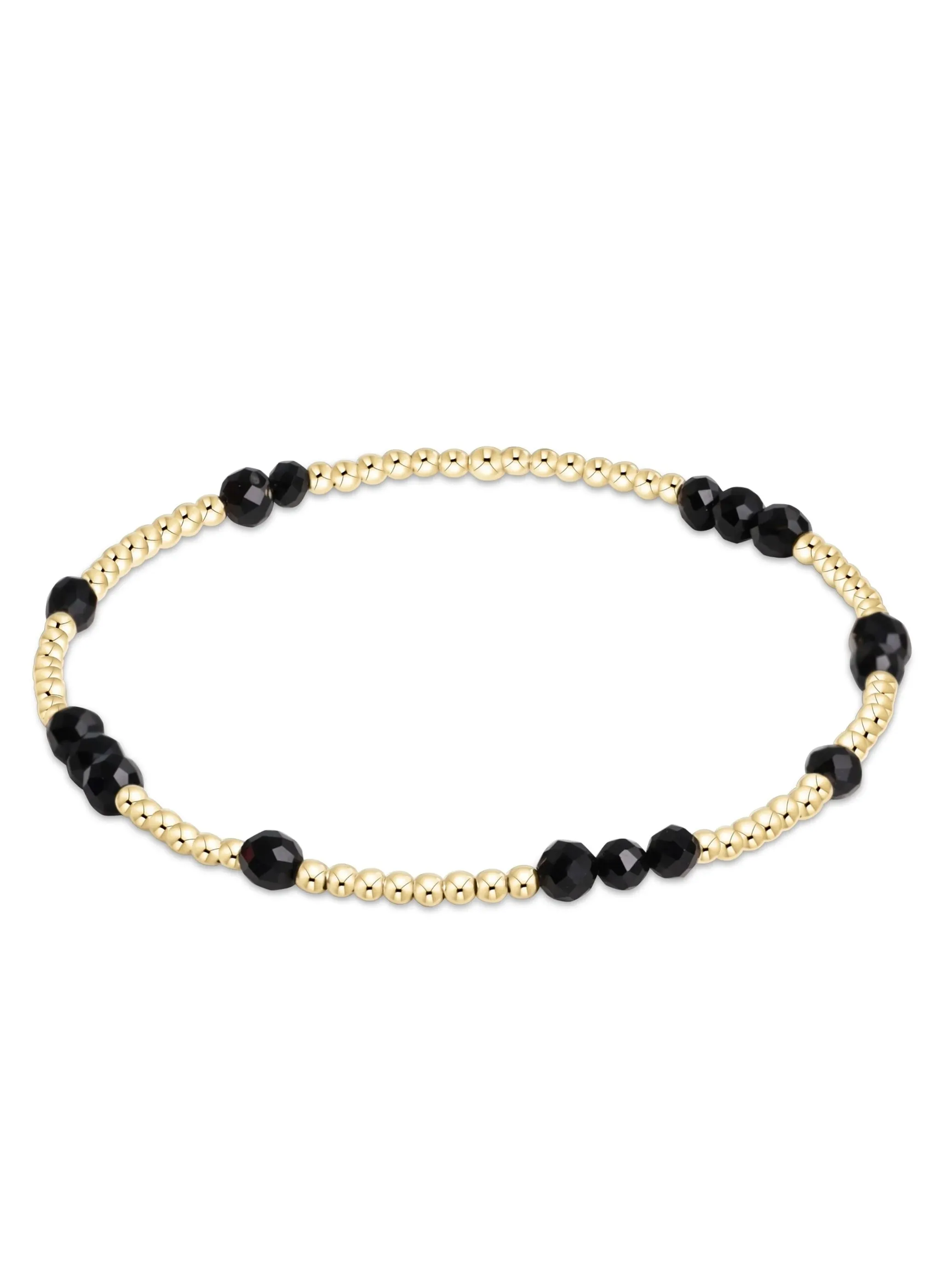 Enewton - Hope Unwritten Gemstone Bracelet - Faceted Onyx