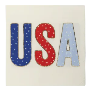 FOIL USA Paper Cocktail Napkin