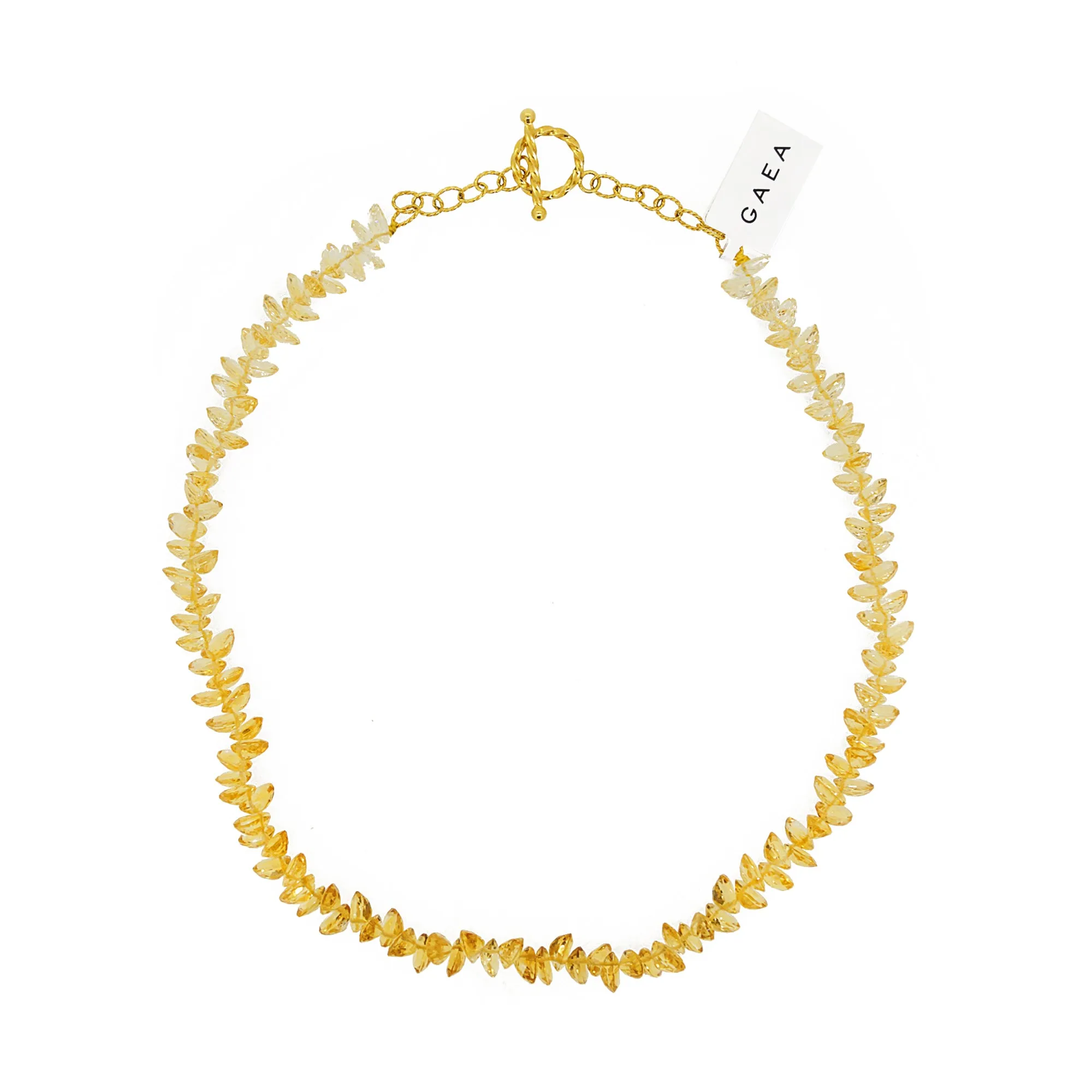 Gem-Grade Oval Citrine Briolette