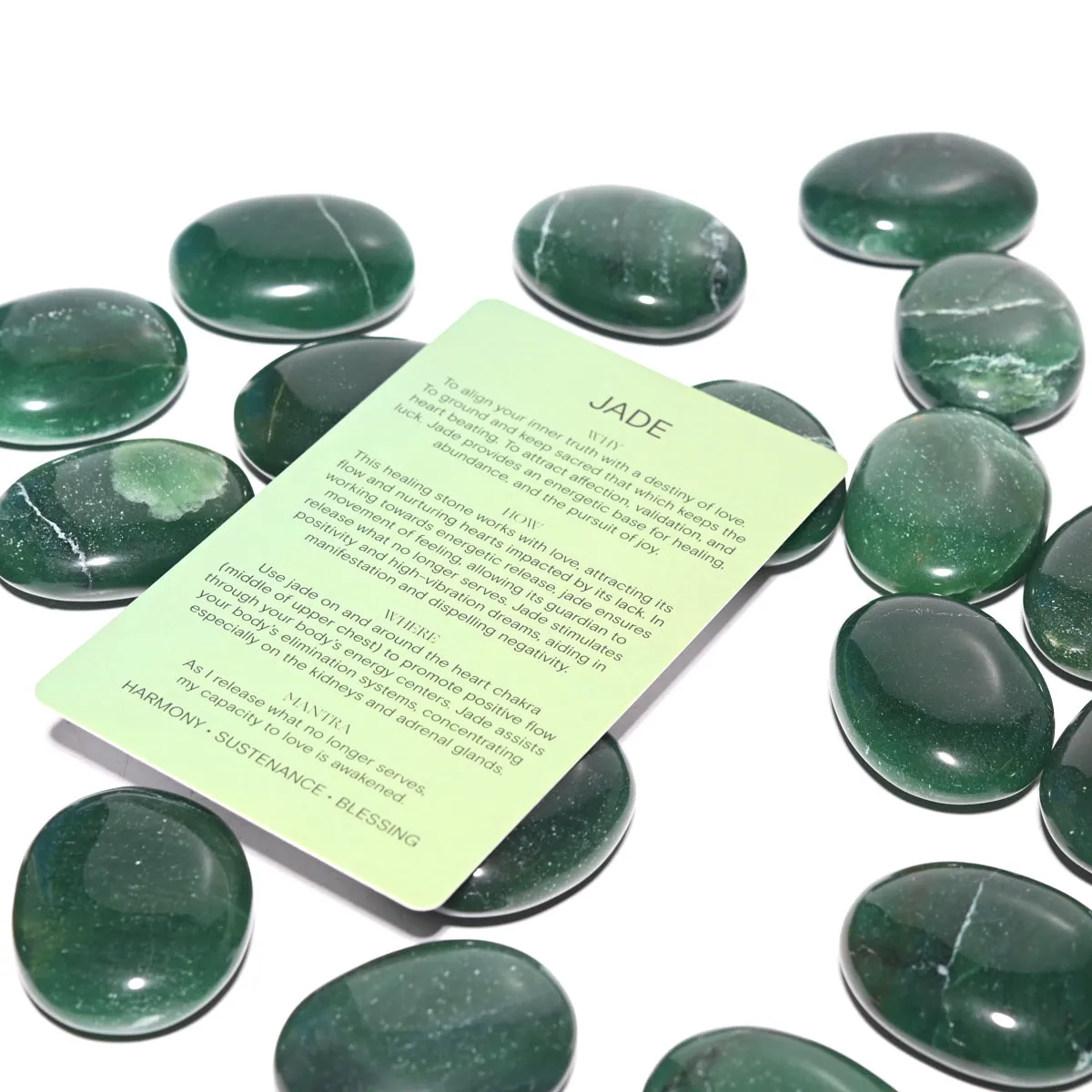Green Jade Palm Stone