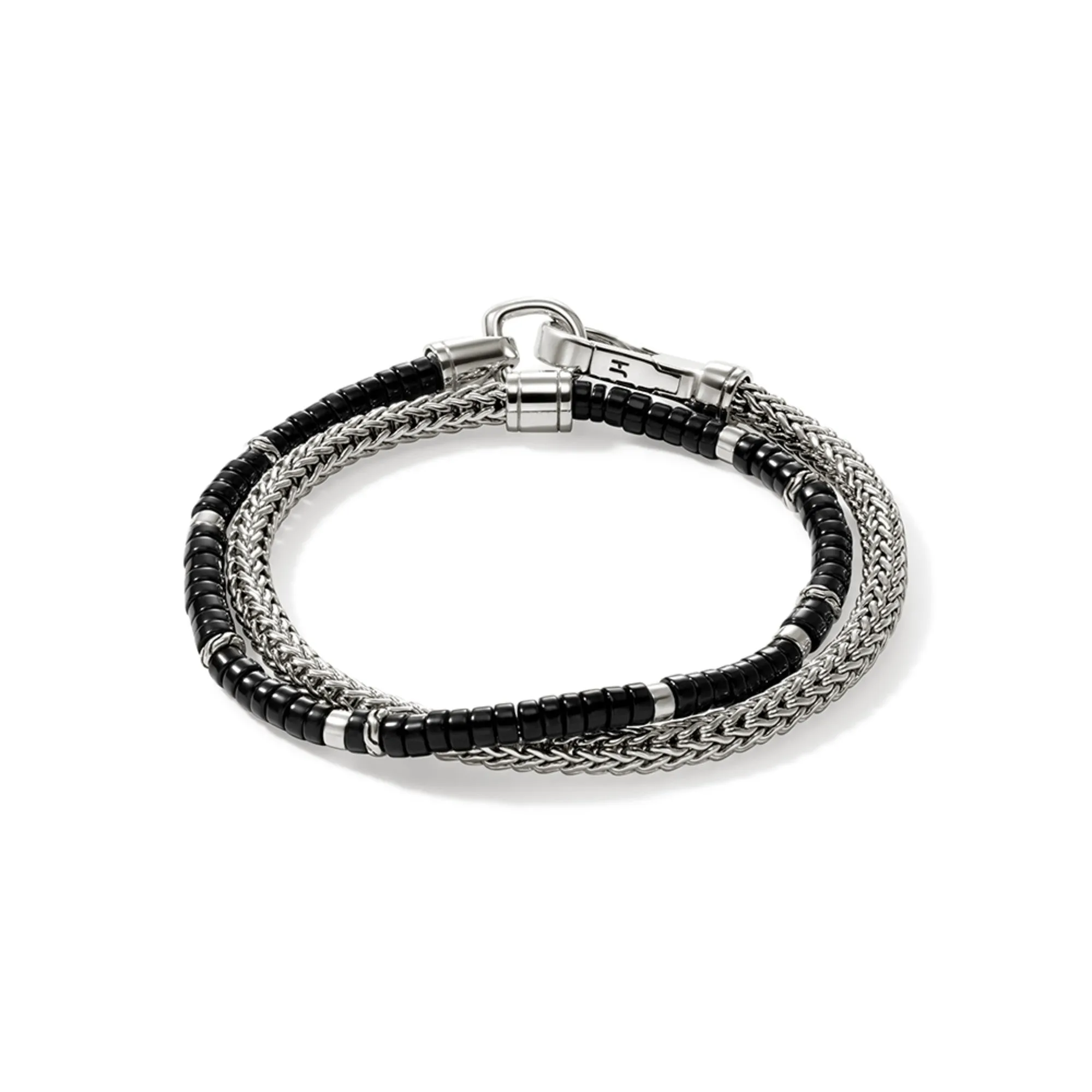 Heishi Chain Wrap, Sterling Silver|BUS9012551BON