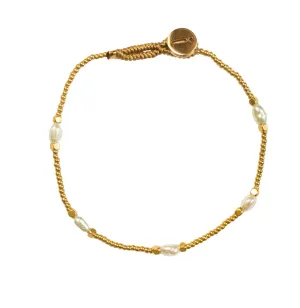 IBU Jewels Lulu Round Pearl Bracelet-EO04